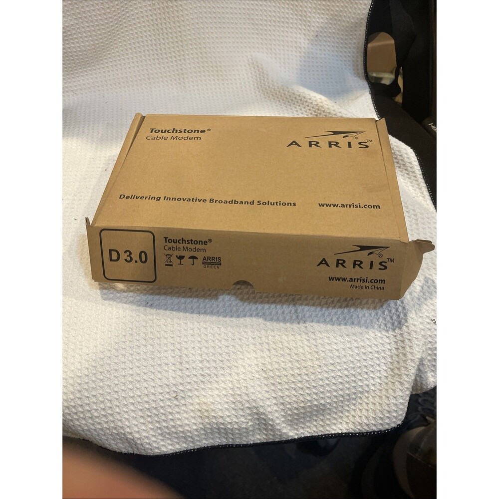 Arris D3.0 Cable Modem Model CM820A/NA, New, CMAC